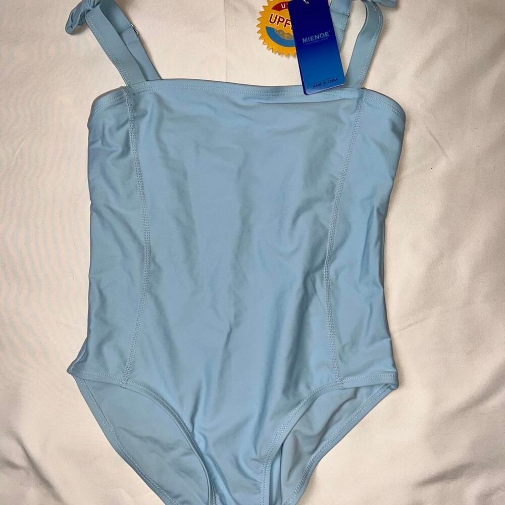 Baby blue mienue one piece